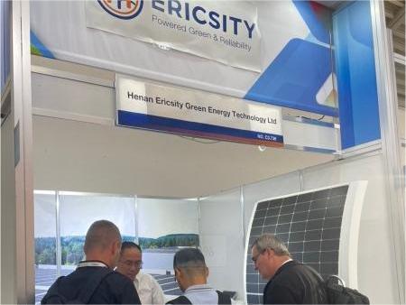 In 2024, Ericsity participated in the German exhibition. it was a complete success.